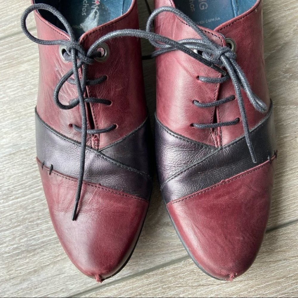 Dorking Made in Spain Smooth Leather Oxford Lace Up - Picture 4 of 14